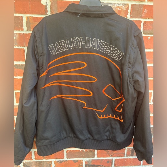 2011 Harley Davidson Full Zip Reversible Jacket w/ Removable Sleeves/Vest 2XL - Picture 8 of 15